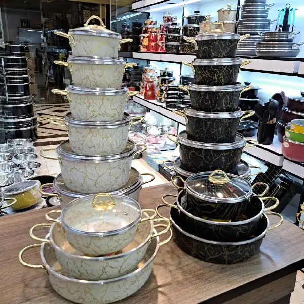 سرویس قابلمه 15 پارچه کوشا