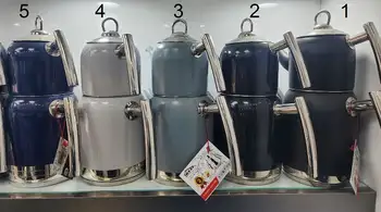 کتری قوری تمام رنگی برند نزاز